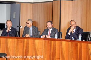 Marco Santoni, Luigi Sini, Carlo Orlando e Daniele Vattermoli