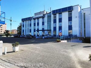 Viterbo - Botte a pratogiardino - Carabinieri e polizia al comando provinciale dell'Arma