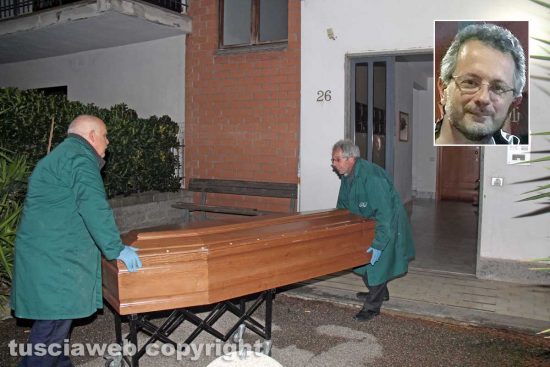 Viterbo - Delitto di via Santa Lucia - Nel riquadro: Ermanno Fieno