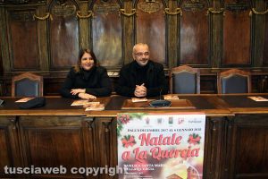 Irene Temperini e don Massimiliano Balsi