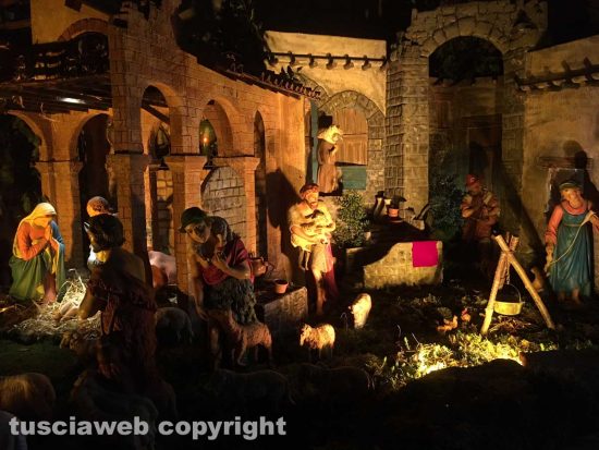Viterbo - Il presepio di San Francesco alla Rocca a Viterbo