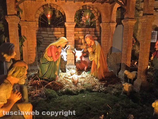 Viterbo - Il presepio di San Francesco alla Rocca a Viterbo