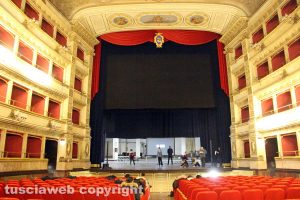 Viterbo - Le prove dello spettacolo "Fragile"
