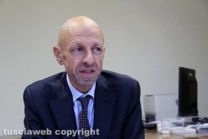 Il rettore dell'Unitus Alessandro Ruggieri