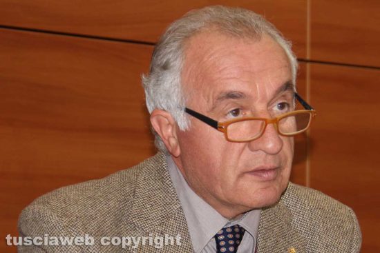 Viterbo - Il presidente della Banca di Viterbo Vincenzo Fiorillo