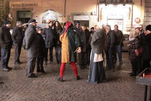Un momento di “C’era una volta Viterbo: vecchi giochi e storie dialettali”