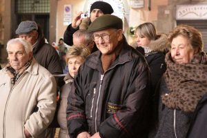 Un momento di “C’era una volta Viterbo: vecchi giochi e storie dialettali”