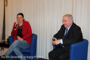Martina Minchella con Giuseppe Fioroni