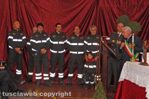 Viterbo - I vigili del fuoco celebrano Santa Barbara