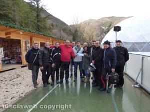 Visso - Viterbikers al fianco dei terremotati