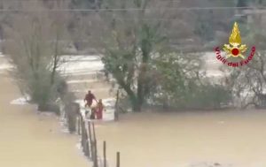 Terni - I vigili del fuoco salvano 5 pony