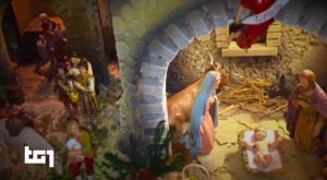 I presepi di Vetralla sul servizio del Tg1