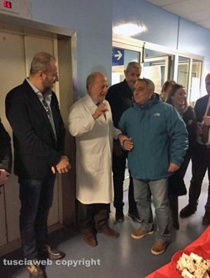 La Cisl dona 8 televisori a Pediatria