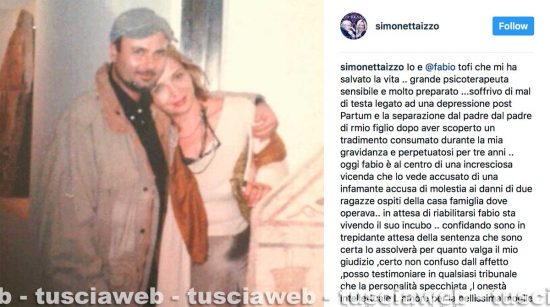 Processo Monello mare - La foto postata da Simonetta Izzo