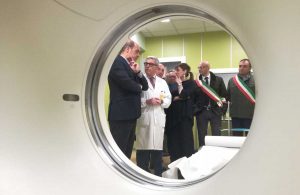 Civita Castellana - Nicola Zingaretti all'ospedale Andosilla