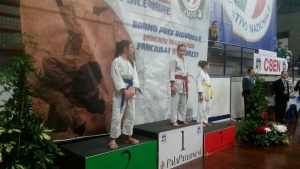 Sport - Asd Yama Arashi - Francesca della Porta sul podio