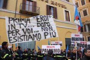 Vigili del fuoco - Manifestazione
