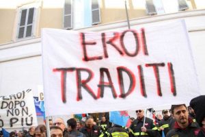 Vigili del fuoco - Manifestazione