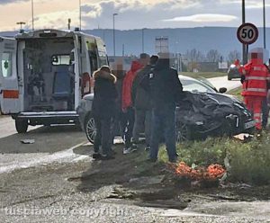 Viterbo - Incidente al Poggino