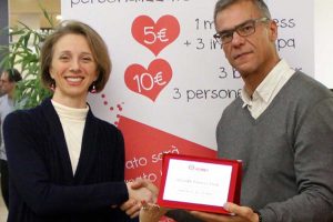 Sport - Il GCube FitnessClub dona 1800 euro ad Admo Viterbo