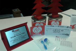 Sport - Il GCube FitnessClub dona 1800 euro ad Admo Viterbo