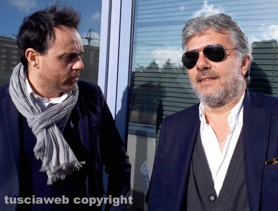 Gli avvocati Samuele De Santis ed Enrico Valentini