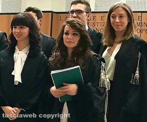 Tribunale - Giuramento nuovi avvocati 