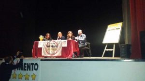 Tuscania - L'incontro con la candidata Lombardi al teatro Pocci 