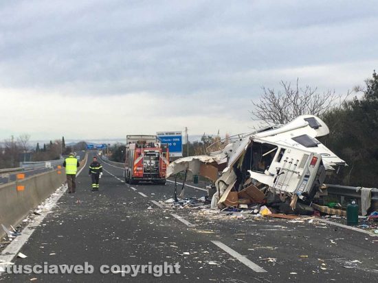 L'incidente sulla Superstrada