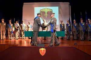 San Giorgio a Cremano - Passaggio di consegne tra il generale Vittiglio e il generale Polli