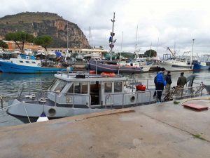 I sommozzatori dell'Aeronautica militare a Terracina