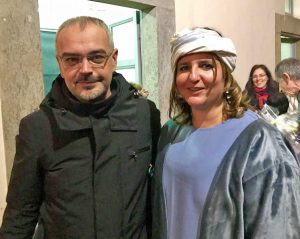 Don Massimiliano e Irene Temperini