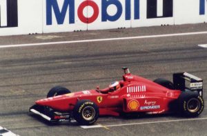Ferrari - Michael Schumacher durante il Gran Premio di Germania 1997