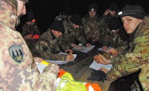 Viterbo - Esercitazione di orienteering per gli allievi marescialli del 19esimo corso “Saldezza”