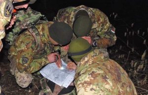 Viterbo - Esercitazione di orienteering per gli allievi marescialli del 19esimo corso “Saldezza”