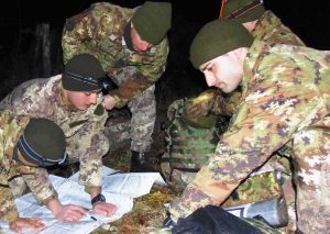 Viterbo - Esercitazione di orienteering per gli allievi marescialli del 19esimo corso “Saldezza”