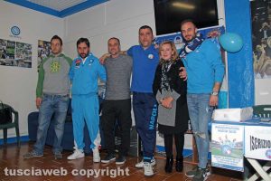 Viterbo - L'inaugurazione del Napoli club