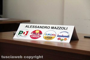 La coalizione che sostiene Alessandro Mazzoli