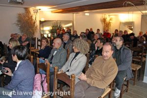 Il pubblico all'incontro al Parco dei Cimini