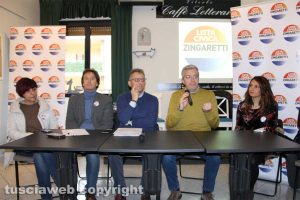 Paola Marchetti, Francesco Bigiotti, Massimiliano Smeriglio e Chiara Porcari