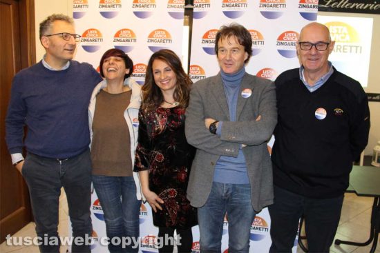 Massimiliano Smeriglio, Paola Marchetti, Chiara Porcari, Francesco Bigiotti e Mauro Mazzola