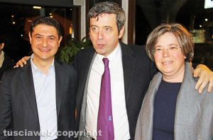 Alessandro Mazzoli, Andrea Orlando e Alessandra Terrosi
