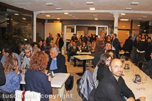 Viterbo - L'apericena con Andrea Orlando