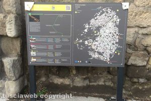 Viterbo - Una mappa della città