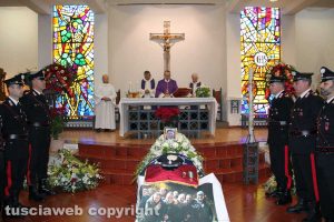 Tuscania - I funerali di Massimo Franceschini