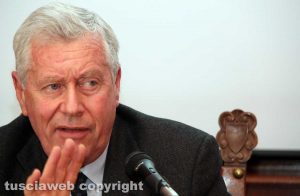 Il sindaco di Viterbo Leonardo Michelini