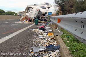 L'incidente sulla Superstrada