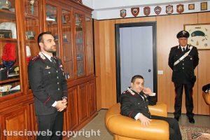 Viterbo - La conferenza stampa dell'operazione Birretta - Federico Lombardi e Marcello Egidio