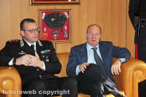 Viterbo - La conferenza stampa dell'operazione Birretta - Giuseppe Palma e Paolo Auriemma