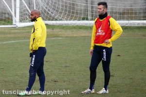 Sport - Calcio - Viterbese - Claudio De Sousa e Michele Rinaldi